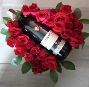 Amor rosas y vino R70