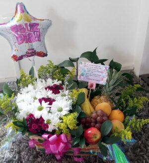 Canasta margaritas frutal R72