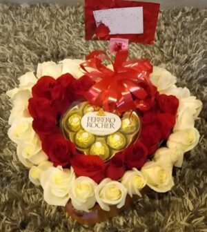 Corazón achocolatado R99